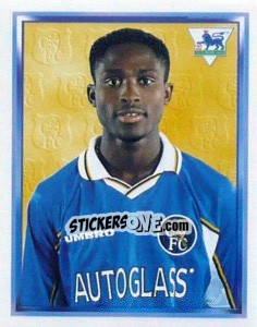 Figurina Celestine Babayaro - Premier League Inglese 1997-1998 - Merlin