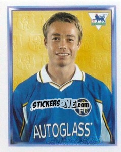Sticker Graeme Le Saux - Premier League Inglese 1997-1998 n. 135 - Merlin