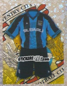 Figurina Home Kit - Premier League Inglese 1997-1998 - Merlin