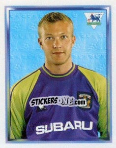 Sticker Magnus Hedman - Premier League Inglese 1997-1998 n. 153 - Merlin