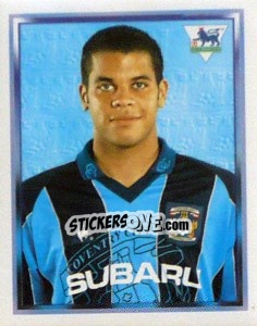 Cromo Marcus Hall - Premier League Inglese 1997-1998 - Merlin