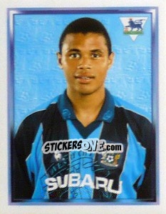 Cromo John Salako - Premier League Inglese 1997-1998 n. 161 - Merlin
