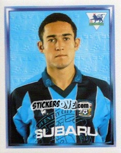 Sticker Paul Telfer - Premier League Inglese 1997-1998 n. 162 - Merlin