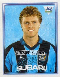 Sticker Trond Egil Soltvedt - Premier League Inglese 1997-1998 n. 163 - Merlin