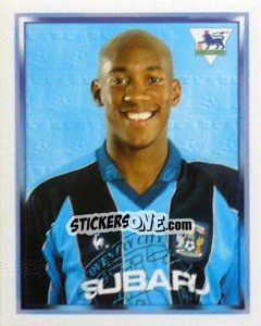 Sticker Dion Dublin - Premier League Inglese 1997-1998 n. 167 - Merlin