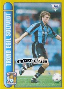Sticker Trond Egil Soltvedt (Overseas Player) - Premier League Inglese 1997-1998 n. 168 - Merlin