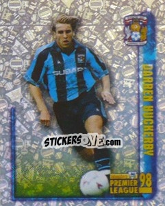 Sticker Darren Huckerby (Hotshot) - Premier League Inglese 1997-1998 n. 170 - Merlin