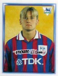 Cromo Simon Rodger - Premier League Inglese 1997-1998 - Merlin