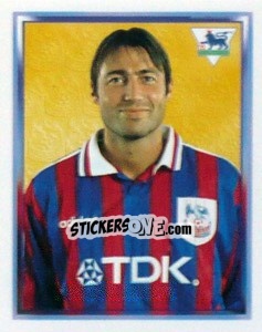 Sticker Paul Warhurst - Premier League Inglese 1997-1998 - Merlin