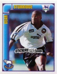 Sticker Dean Sturridge (Top Scorer) - Premier League Inglese 1997-1998 - Merlin