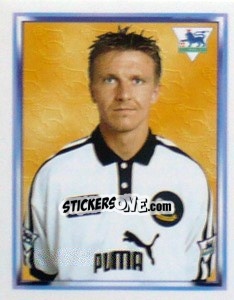 Cromo Jacob Laursen - Premier League Inglese 1997-1998 - Merlin