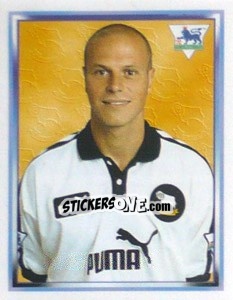Sticker Robbie Van Der Laan - Premier League Inglese 1997-1998 - Merlin
