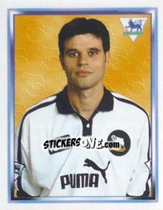 Cromo Aljosa Asanovic - Premier League Inglese 1997-1998 - Merlin