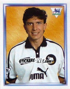 Cromo Stefano Eranio - Premier League Inglese 1997-1998 - Merlin