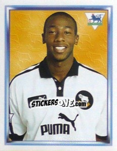 Sticker Paulo Wanchope - Premier League Inglese 1997-1998 - Merlin