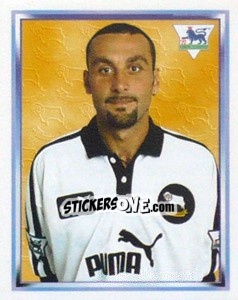 Cromo Francesco Baiano - Premier League Inglese 1997-1998 - Merlin