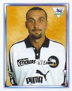 Figurina Francesco Baiano - Premier League Inglese 1997-1998 - Merlin