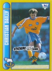 Sticker Christian Dailly (International Player) - Premier League Inglese 1997-1998 n. 216 - Merlin
