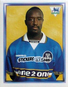 Cromo Earl Barrett - Premier League Inglese 1997-1998 - Merlin