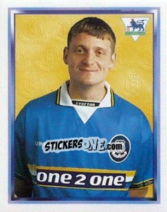 Sticker Tony Thomas - Premier League Inglese 1997-1998 - Merlin