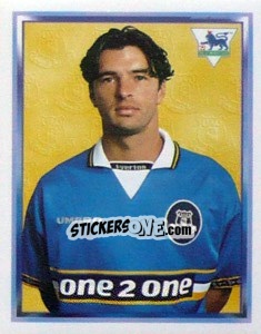 Sticker Gary Speed - Premier League Inglese 1997-1998 n. 234 - Merlin