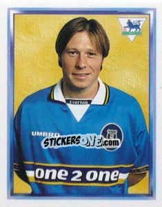 Sticker Nick Barmby - Premier League Inglese 1997-1998 - Merlin