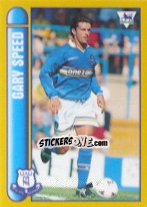 Figurina Gary Speed (International Player) - Premier League Inglese 1997-1998 - Merlin