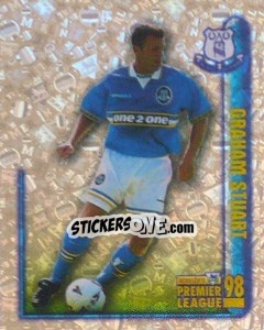 Figurina Graham Stuart (Hotshot) - Premier League Inglese 1997-1998 - Merlin