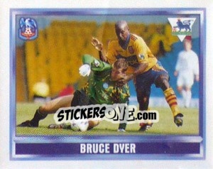 Sticker Bruce Dyer (Chrystal Palace) - Premier League Inglese 1997-1998 n. 245 - Merlin