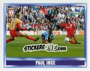 Cromo Paul Ince (Liverpool) - Premier League Inglese 1997-1998 - Merlin