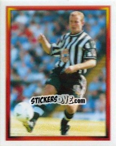 Sticker Q1 - Alan Shearer - Premier League Inglese 1997-1998 n. 260 - Merlin