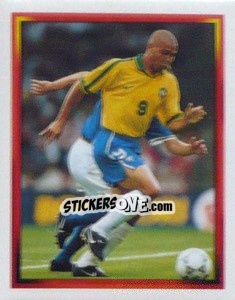Sticker Q2 - Ronaldo (Brazil) - Premier League Inglese 1997-1998 - Merlin