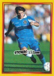 Sticker Q3 - Gianfranco Zola (21) - Premier League Inglese 1997-1998 - Merlin