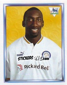 Sticker Jimmy Floyd Hasselbaink - Premier League Inglese 1997-1998 n. 285 - Merlin