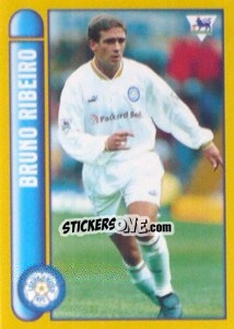 Sticker Bruno Ribeiro (International Player) - Premier League Inglese 1997-1998 - Merlin