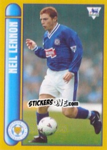 Figurina Neil Lennon (International Player) - Premier League Inglese 1997-1998 - Merlin