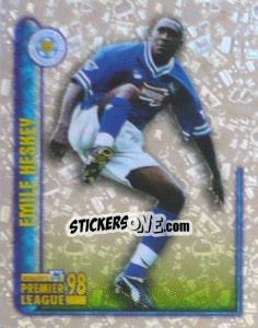 Sticker Emile Heskey (Superstar) - Premier League Inglese 1997-1998 - Merlin