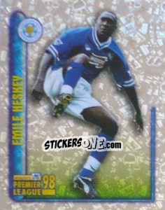 Sticker Emile Heskey (Superstar) - Premier League Inglese 1997-1998 n. 311 - Merlin