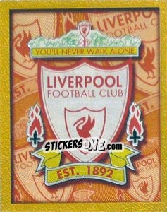 Sticker Club Emblem - Premier League Inglese 1997-1998 n. 313 - Merlin