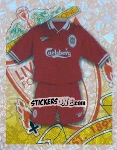Sticker Home Kit - Premier League Inglese 1997-1998 n. 314 - Merlin