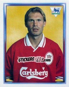 Figurina Bjorn Tore Kvarme - Premier League Inglese 1997-1998 - Merlin