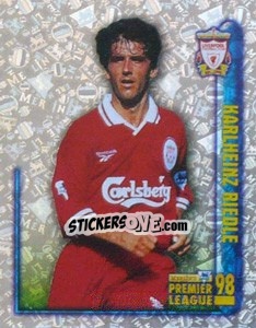 Figurina Karlheinz Riedle (Hotshot) - Premier League Inglese 1997-1998 - Merlin