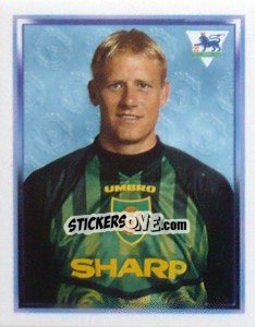 Sticker Peter Schmeichel - Premier League Inglese 1997-1998 n. 342 - Merlin