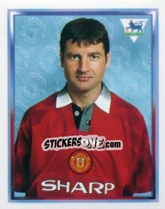 Figurina Denis Irwin - Premier League Inglese 1997-1998 - Merlin