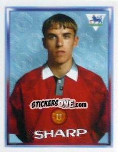 Sticker Phil Neville - Premier League Inglese 1997-1998 - Merlin
