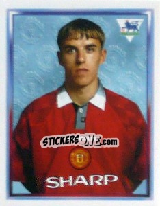 Figurina Phil Neville - Premier League Inglese 1997-1998 - Merlin