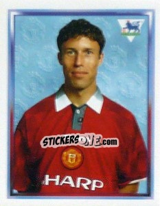 Figurina Ronny Johnsen - Premier League Inglese 1997-1998 - Merlin