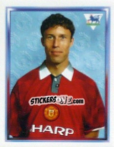 Sticker Ronny Johnsen - Premier League Inglese 1997-1998 n. 348 - Merlin