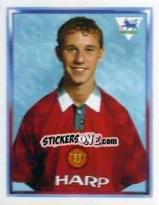 Sticker Nicky Butt - Premier League Inglese 1997-1998 - Merlin