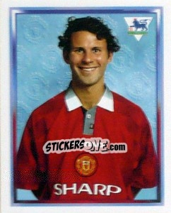 Sticker Ryan Giggs - Premier League Inglese 1997-1998 n. 352 - Merlin